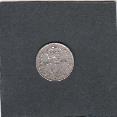 Beschrijving: 3 Pence EDWARD V